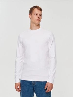 Zdjęcie produktu Bluzka z długim rękawem basic biała House
