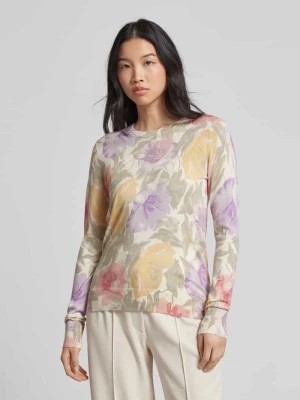 Zdjęcie produktu Bluzka z długim rękawem i kwiatowym nadrukiem na całej powierzchni model ‘SHAVONNE’ Lauren Ralph Lauren