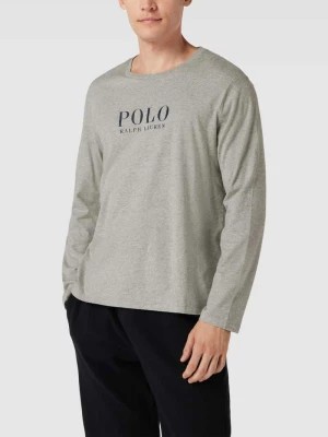 Zdjęcie produktu Bluzka z długim rękawem i nadrukiem z logo model ‘LIQUID’ Polo Ralph Lauren Underwear