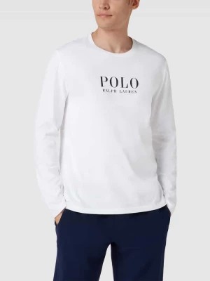 Zdjęcie produktu Bluzka z długim rękawem i nadrukiem z logo model ‘LIQUID’ Polo Ralph Lauren Underwear
