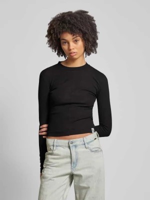 Zdjęcie produktu Bluzka z długim rękawem i naszywką z logo model ‘SEAMING’ Calvin Klein Jeans