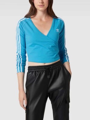 Zdjęcie produktu Bluzka z długim rękawem w stylu kopertowym adidas Originals