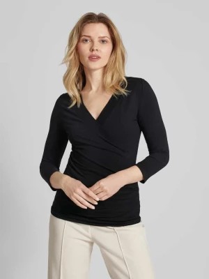 Zdjęcie produktu Bluzka z długim rękawem w stylu kopertowym model ‘ALAYJA’ Lauren Ralph Lauren