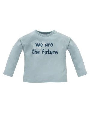 Zdjęcie produktu Bluzka z długim rękawem WE ARE THE FUTURE - niebieska Pinokio