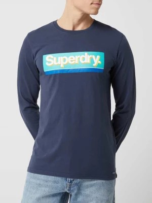Zdjęcie produktu Bluzka z długim rękawem z naszywką z logo Superdry