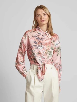 Zdjęcie produktu Bluzka z wiązanym detalem model ‘BOWED JUN’ Guess