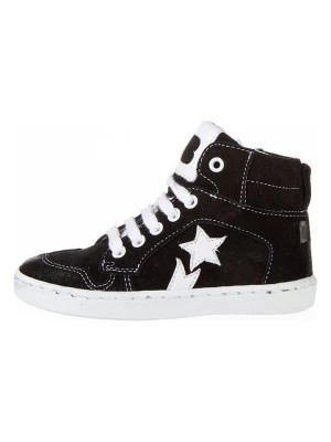 Zdjęcie produktu BO-BELL Skórzane sneakersy w kolorze czarno-białym rozmiar: 22