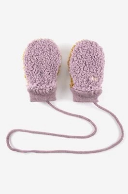 Zdjęcie produktu Bobo Choses rękawiczki dziecięce kolor różowy