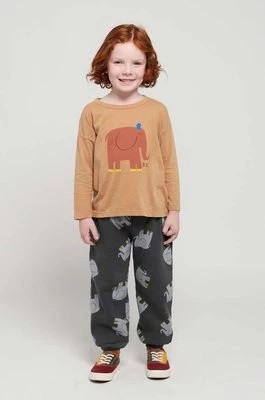 Zdjęcie produktu Bobo Choses spodnie dresowe bawełniane dziecięce kolor szary wzorzyste
