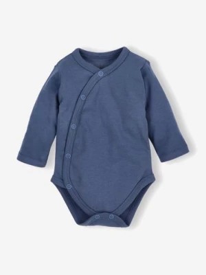 Zdjęcie produktu Body niemowlęce z bawełny organicznej dla chłopca długi rękaw NINI