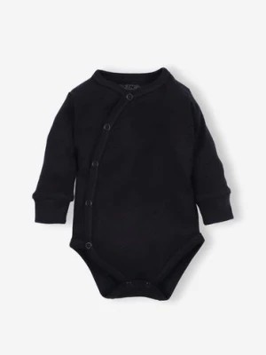 Zdjęcie produktu Body niemowlęce z bawelny organicznej - czarne NINI