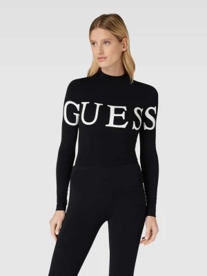 Zdjęcie produktu Body z nadrukiem z logo model ‘GIULIA’ Guess Activewear