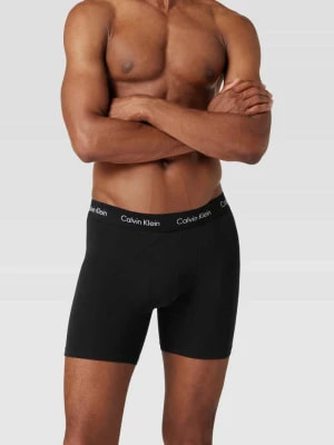 Zdjęcie produktu Bokserki w stylu retro o kroju classic fit w zestawie 3 szt. — długie nogawki Calvin Klein Underwear