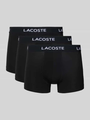 Zdjęcie produktu Bokserki z elastycznym pasem z logo Lacoste