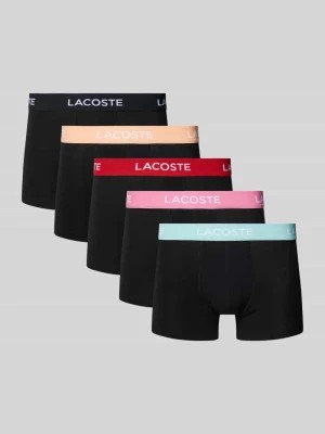 Zdjęcie produktu Bokserki z elastycznym pasem z logo Lacoste
