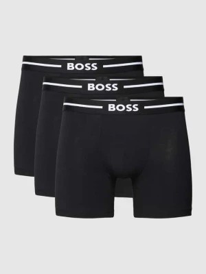 Zdjęcie produktu Bokserki z elastycznym paskiem z logo w zestawie 3 szt. Boss
