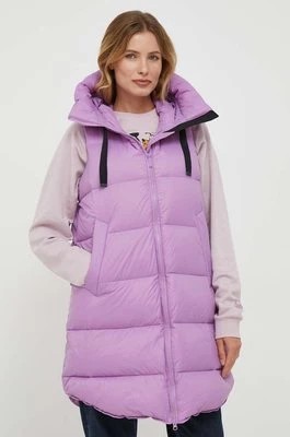 Zdjęcie produktu Bomboogie bezrękawnik damski kolor fioletowy zimowy