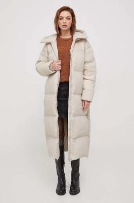 Zdjęcie produktu Bomboogie kurtka puchowa Anvers damska kolor beżowy zimowa oversize