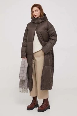 Zdjęcie produktu Bomboogie kurtka puchowa Anvers damska kolor brązowy zimowa oversize