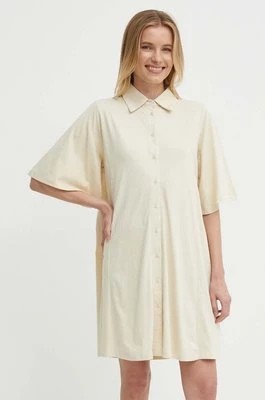 Zdjęcie produktu Bomboogie sukienka bawełniana kolor beżowy mini oversize AW8488TJOR4