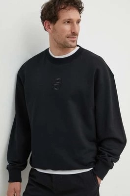 Zdjęcie produktu BOSS bluza bawełniana męska kolor czarny z aplikacją 50514903
