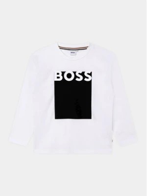 Zdjęcie produktu Boss Bluzka J25O75 D Biały Loose Fit
