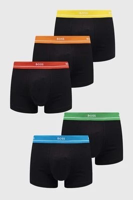 Zdjęcie produktu BOSS bokserki 5-pack męskie kolor czarny 50489616