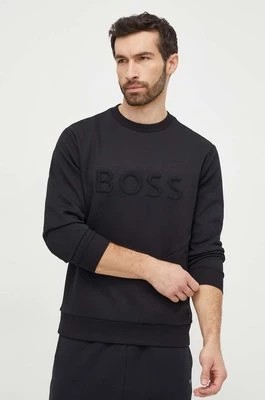 Zdjęcie produktu Boss Green bluza męska kolor czarny z aplikacją 50510350