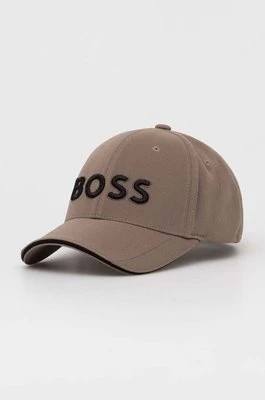 Zdjęcie produktu Boss Green czapka z daszkiem BOSS GREEN kolor zielony z aplikacją 50496291