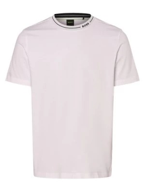Zdjęcie produktu BOSS Green Koszulka męska - Tee 11 Mężczyźni Bawełna biały jednolity,