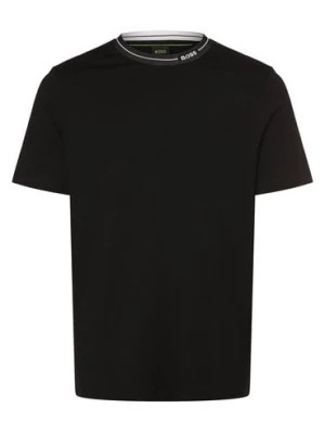 Zdjęcie produktu BOSS Green Koszulka męska - Tee 11 Mężczyźni Bawełna czarny jednolity,