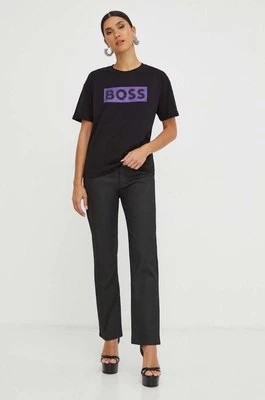 Zdjęcie produktu BOSS jeansy damskie high waist
