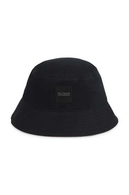 Zdjęcie produktu BOSS kapelusz bawełniany dziecięcy kolor czarny bawełniany