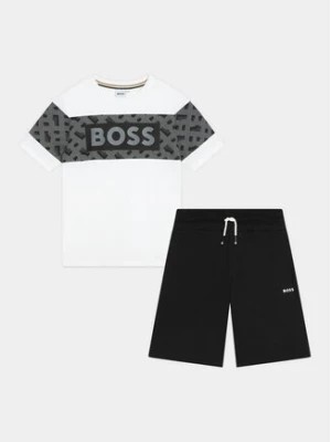 Zdjęcie produktu Boss Komplet t-shirt i spodenki J50746 D Kolorowy Regular Fit