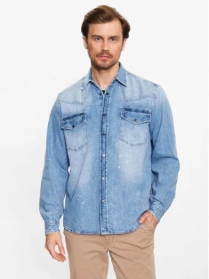 Zdjęcie produktu Boss Koszula jeansowa Lebop 50495881 Niebieski Relaxed Fit
