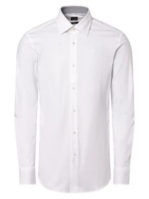 Zdjęcie produktu BOSS Koszula męska Mężczyźni Slim Fit Bawełna biały jednolity,