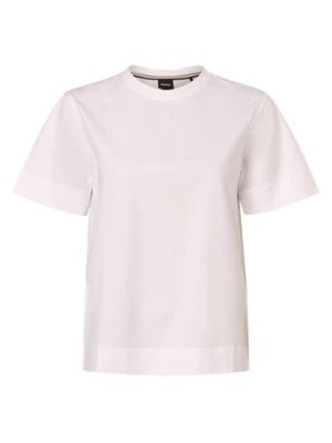 Zdjęcie produktu BOSS Koszulka damska - Elpha Kobiety Bawełna biały jednolity,