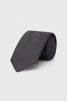 Zdjęcie produktu BOSS krawat jedwabny kolor czarny