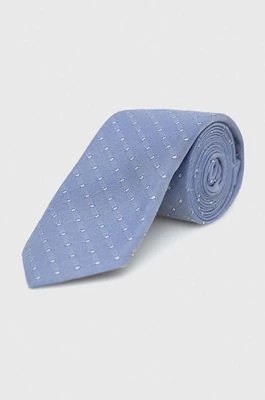 Zdjęcie produktu BOSS krawat kolor niebieski