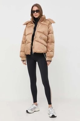 Zdjęcie produktu BOSS kurtka damska kolor beżowy zimowa oversize