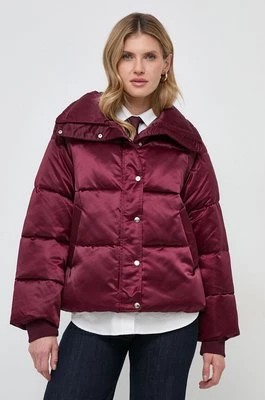 Zdjęcie produktu BOSS kurtka damska kolor bordowy zimowa