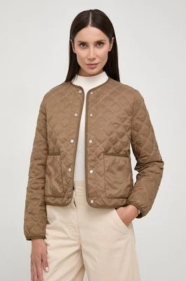 Zdjęcie produktu BOSS kurtka damska kolor brązowy przejściowa