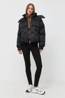 Zdjęcie produktu BOSS kurtka damska kolor czarny zimowa oversize