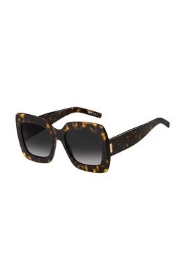 Zdjęcie produktu BOSS okulary przeciwsłoneczne damskie kolor brązowy