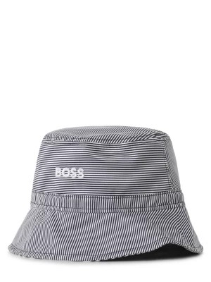 Zdjęcie produktu BOSS Orange Męska czapka z daszkiem Mężczyźni Bawełna niebieski|biały w paski, L/XL