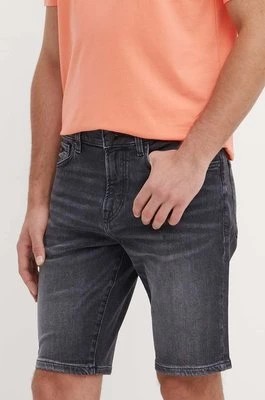 Zdjęcie produktu Boss Orange szorty jeansowe męskie kolor szary 50513498