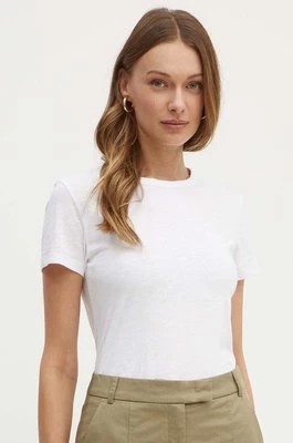 Zdjęcie produktu Boss Orange t-shirt bawełniany damski kolor biały 50504201