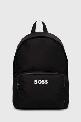 Zdjęcie produktu BOSS plecak męski kolor czarny duży z aplikacją