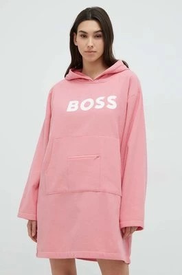 Zdjęcie produktu BOSS ręcznik bawełniany kolor różowy