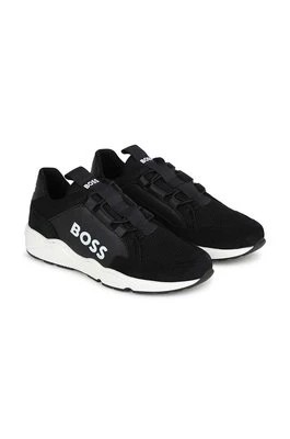 Zdjęcie produktu BOSS sneakersy dziecięce kolor czarny